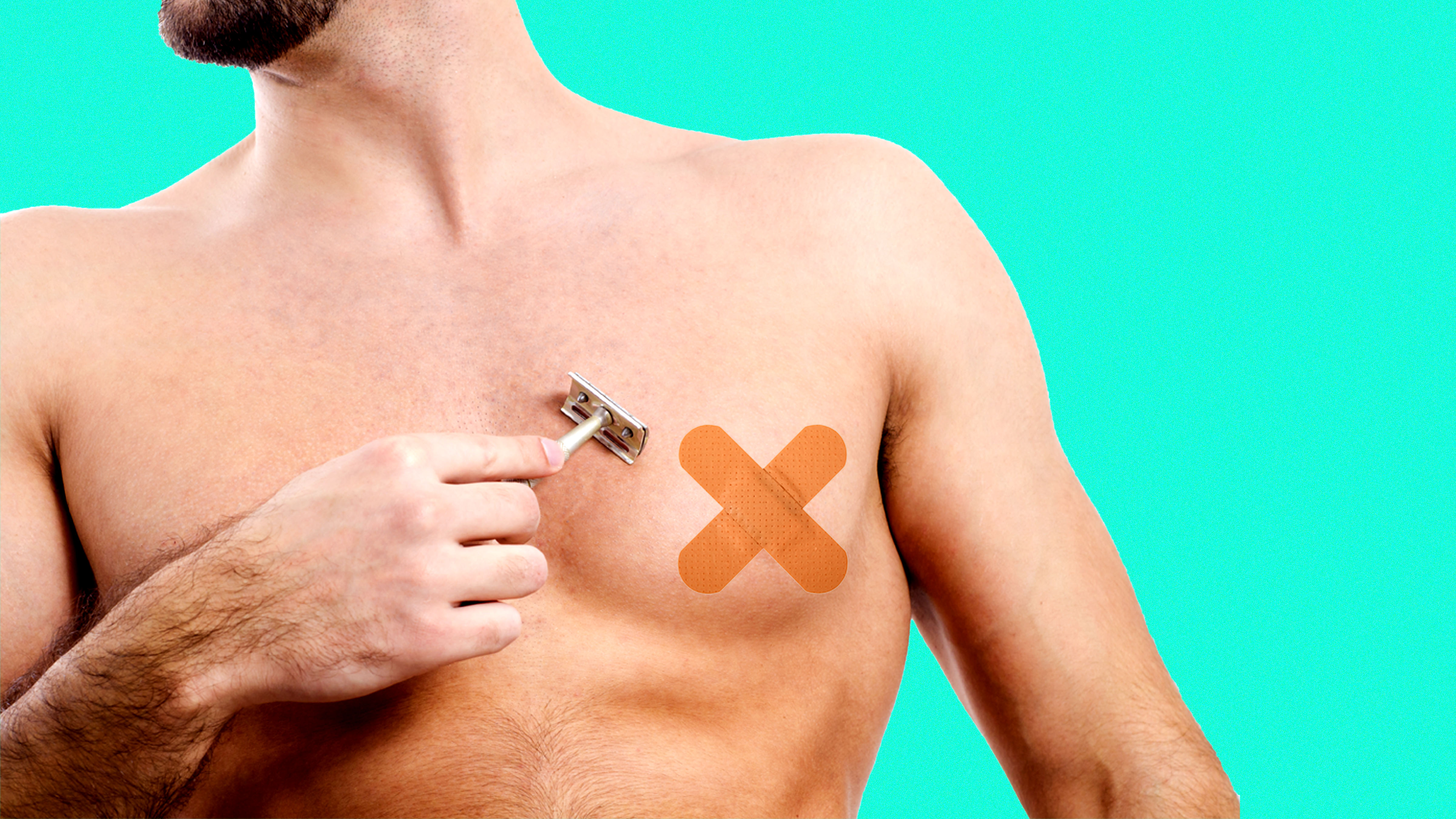 Q. If I shave my chest will the hair grow back thicker images images Q. If I shave my chest will the hair grow back thicker